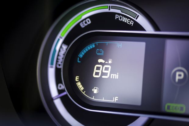 2017 Kia Niro Hybrid Gauges