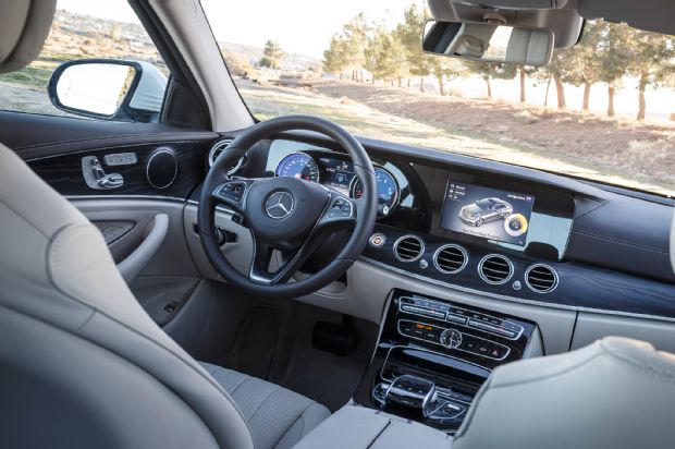 2017 Mercedes Benz E Class Prototype Interior