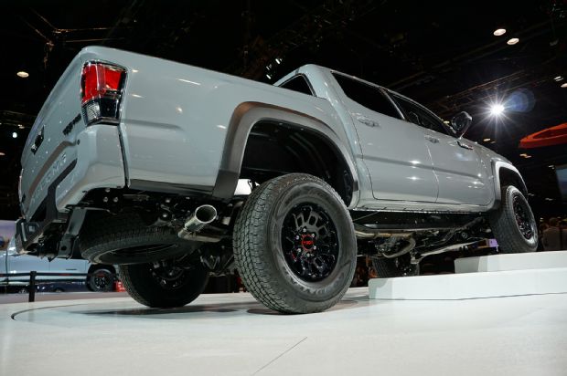 2017 Toyota Tacoma TRD Pro Rear Low Three Quarters