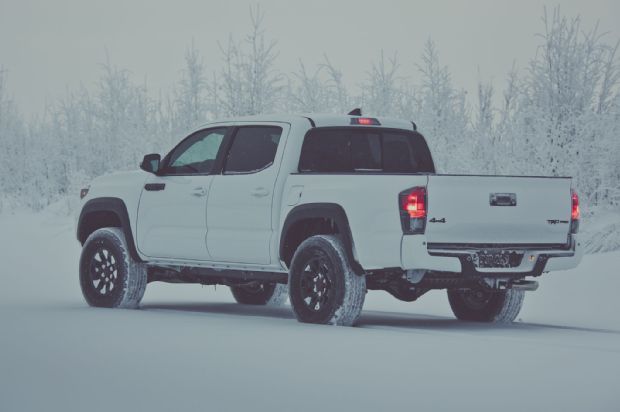 2017 Toyota Tacoma TRD Pro Rear Three Quarter