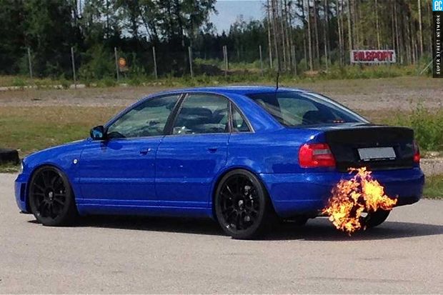 Audi Rs4 B5 Sedan Backfire