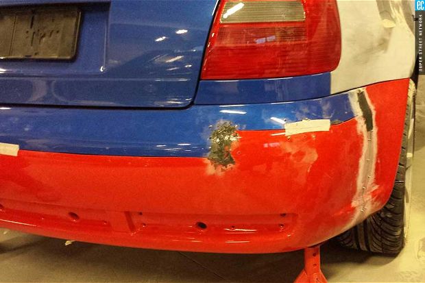 Audi Rs4 B5 Sedan Rear Bumper Modification