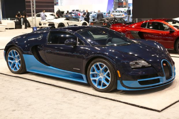 Bugatti Veyron Chicago Auto Show