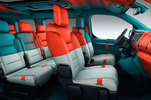 Citro N SpaceTourer Hyphen Concept Interior