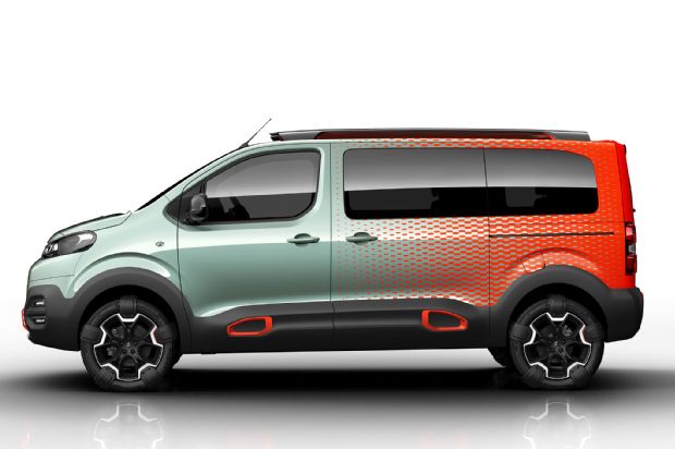 Citro N SpaceTourer Hyphen Concept Side Profile