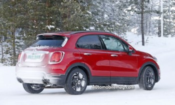 Fiat 500X Abarth Spied Wearing Alfa Romeo 4C Wheels, Dual Exhaust