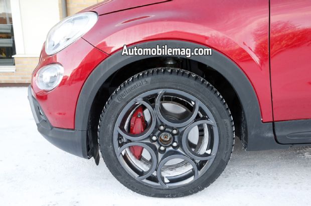 Fiat 500X Abarth Spyshot Wheel