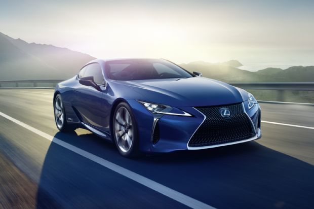 Lexus LC 500h Front Three Quarter