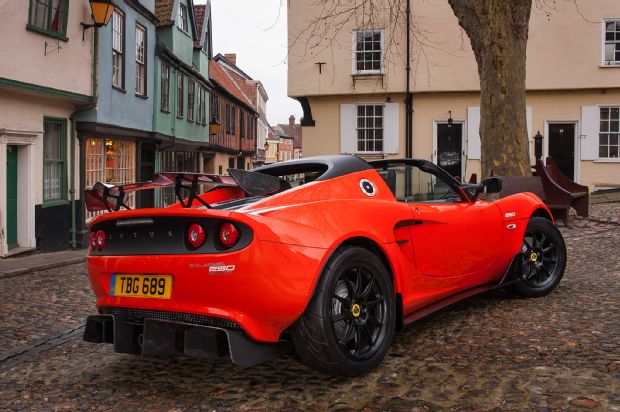 Lotus Elise Cup 250 Rear Three Quarter