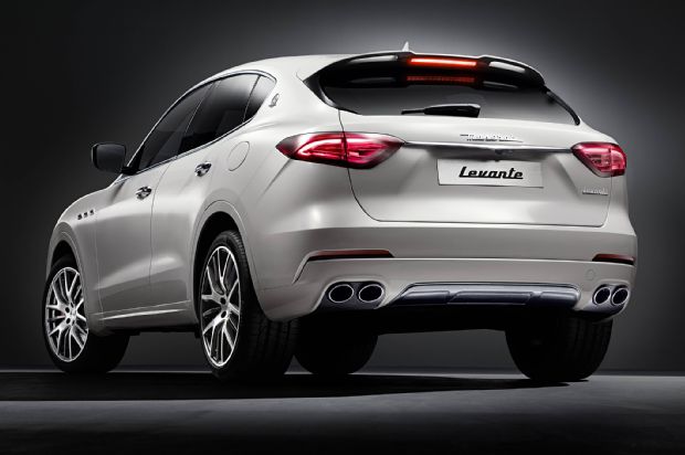Maserati Levante Rear Side View