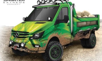 Mercedes Sprinter Extreme Concept is a Dumptruck, Unhinged