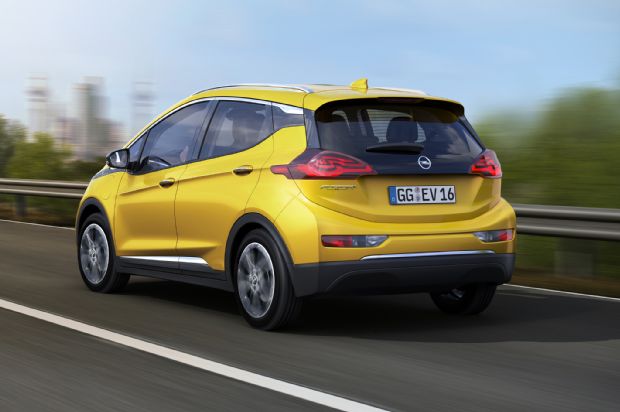 Opel Ampera E Rear Side View