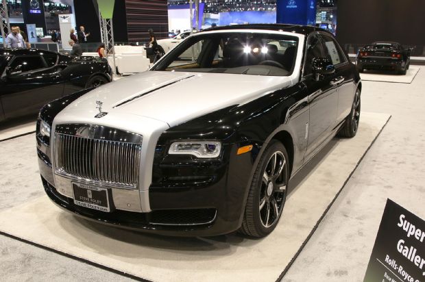 Rolls Royce Ghost Chicago Auto Show