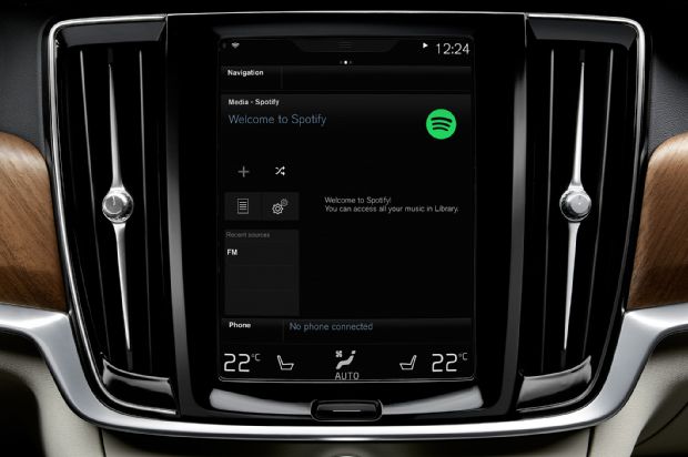 Volvo Spotify Integration 1