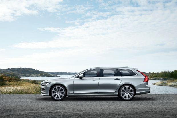 Volvo V90 Side Profile