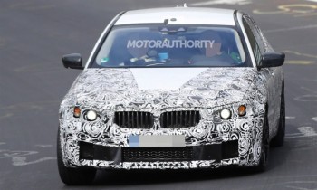 2018 BMW M5 spy shots