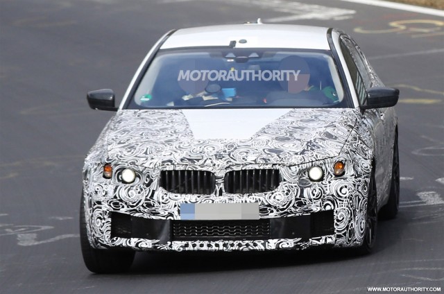 2018 BMW M5 spy shots - Image via S. Baldauf/SB-Medien