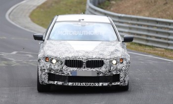 2018 BMW M5 spy video