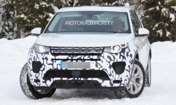 2018 Land Rover Discovery Sport performance model spy shots