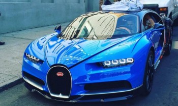 Bugatti Chiron spotted on the streets of New York City