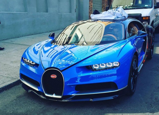 Bugatti Chiron in New York City - Image via Bugatti Chiron fan Facebook page
