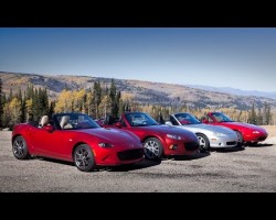 Driving all Four MX5 / Miatas: Is this the answer? – Everyday Driver Comparison Review