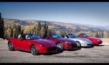 Driving all Four MX5 / Miatas: Is this the answer? – Everyday Driver Comparison Review