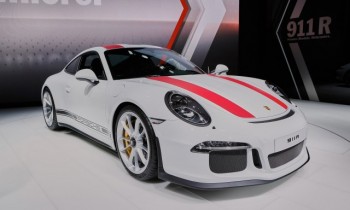 Patrick Long teaches heel-and-toe driving on Porsche's new 911 R