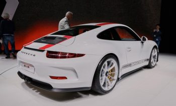 Porsche's Patrick Long takes a 911 R on historic Tour de France Automobile stage