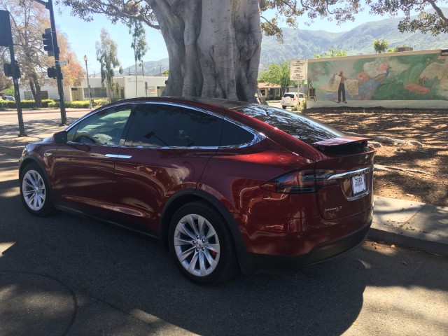 2016 Tesla Model X owned by Ron Merkord, March 2016  [photo: David Noland]