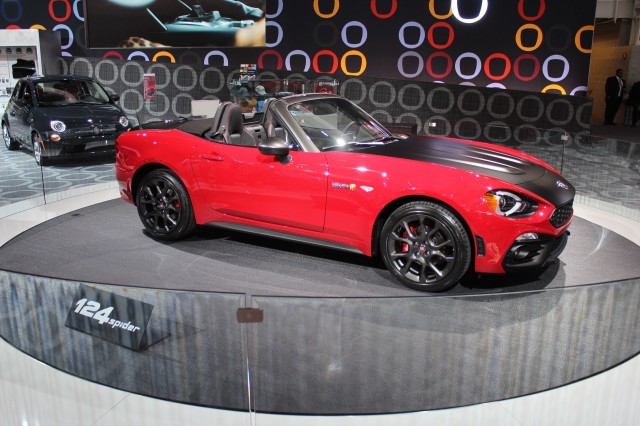 2017 Fiat 124 Spider Elaborazione Abarth  -  2016 New York Auto Show live photos