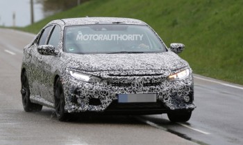 2017 Honda Civic Hatchback spy shots