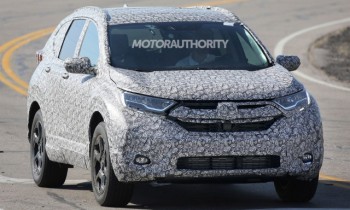 2017 Honda CR-V spy shots