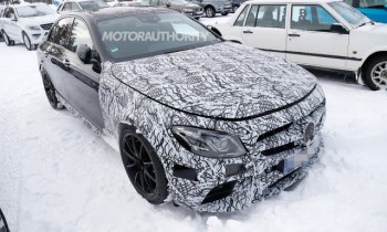 2017 Mercedes-AMG E63 spy shots and video