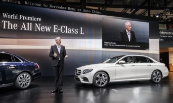 Long-wheelbase Mercedes-Benz E-Class launches in China