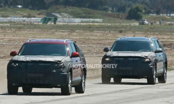 2017 Volkswagen 3-row SUV spy shots