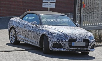 2018 Audi S5 Cabriolet spy shots