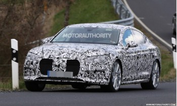 2018 Audi S5 Sportback spy shots