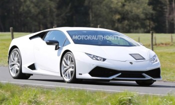 2018 Lamborghini Huracán Superleggera spy shots