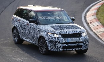 2018 Land Rover Range Rover Sport SVR spy shots
