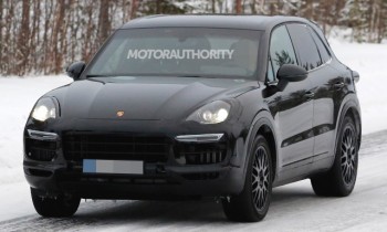 2018 Porsche Cayenne spy shots