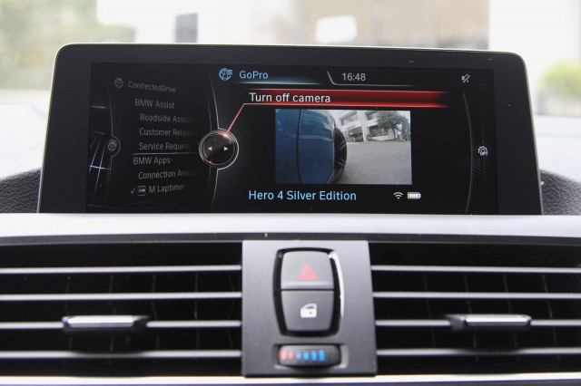 BMW M Laptimer app with GoPro integration