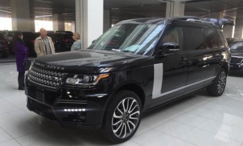 Dartz unveils stretched Range Rover