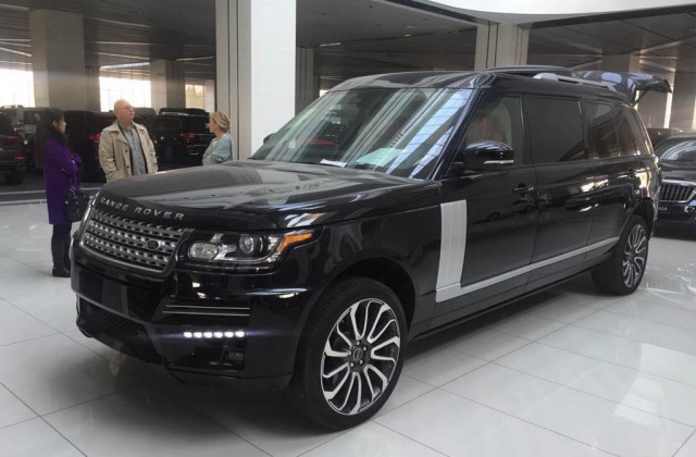 Dartz’s extra-long Land Rover Range Rover