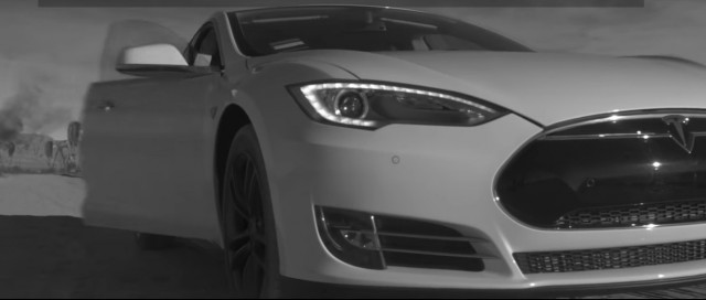 Frame from "Tesla—Not a Dream" unofficial commercial video, 2016, directed by Freise Brothers