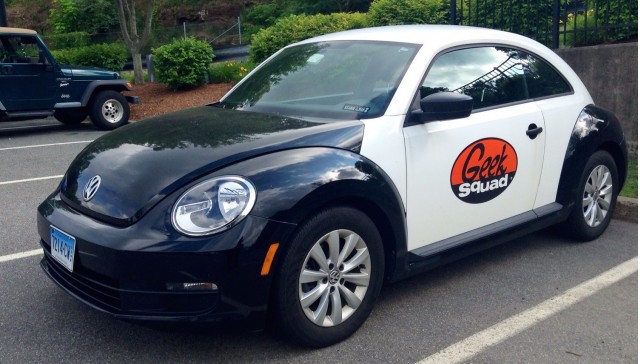 Geek Squad Volkswagen Beetle, by Flickr user Mike Mozart (Used under CC License)