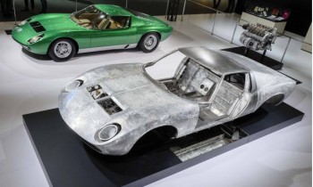 Lamborghini shows off Miura "body in white" for car's 50th