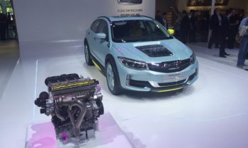FreeValve camless engine shown in Qoros concept at 2016 Beijing Auto Show