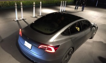 Tesla Model 3: Video of first ride in prototype $35k electric car