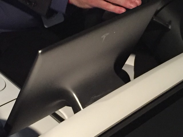 Tesla Model 3 design prototype - reveal event - March 2016 Tesla Model 3 design prototype - reveal event - March 2016
